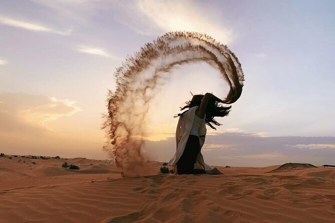 Private 4Hour Desert Adventure: Dune Bashing, Camel Ride & Photos - Sandboarding and photos add variety without extra planning