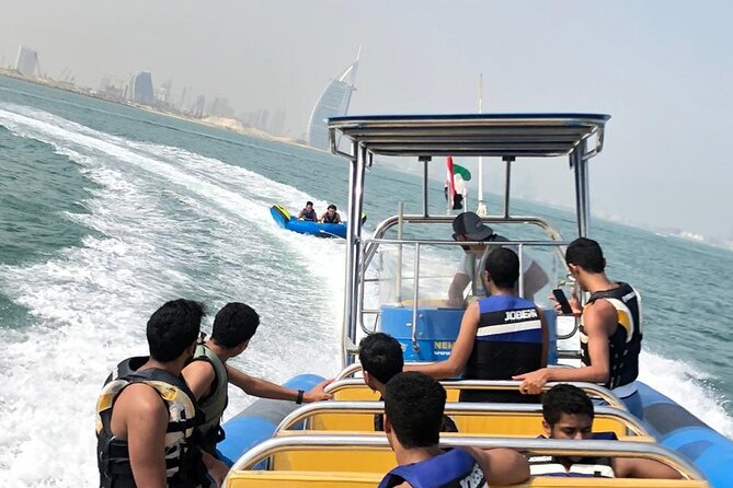 Private 60-min Group Tubing on Speedboat in Dubai - How the one-hour schedule works