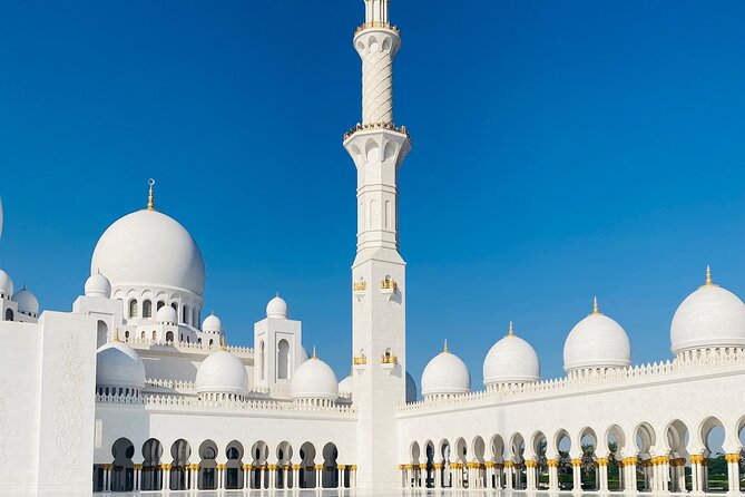 Private Abu Dhabi Half Day City Tour - Sheikh Zayed Grand Mosque takes center stage