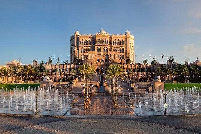 Private Abu Dhabi Sheikh zayed mosque with Louver Museum & Emirates Place Tea - Emirates Palace and the included coffee or tea