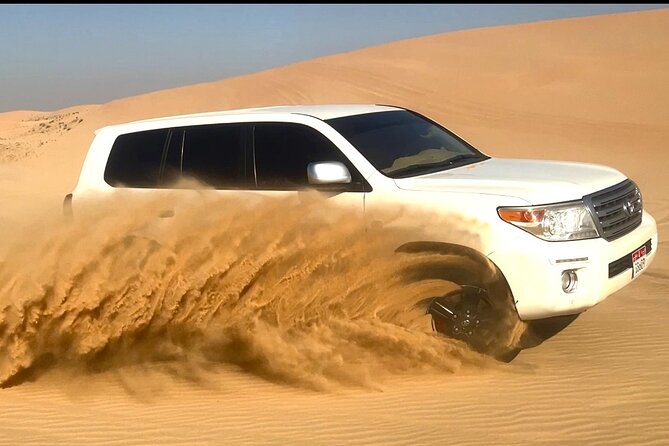 Private Abu Dhabi Sunset Desert Safari with Sand Boarding - The drive from Abu Dhabi to Al Khatim Desert