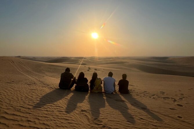 Private Abu Dhabi Sunset Desert Safari with Sand Boarding - Refreshments, comfort, and the return to Abu Dhabi