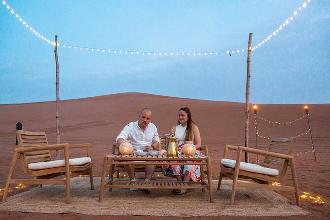 Private Dinner in the dunes in the Mleiha National Park - Sandboarding and the camel ride