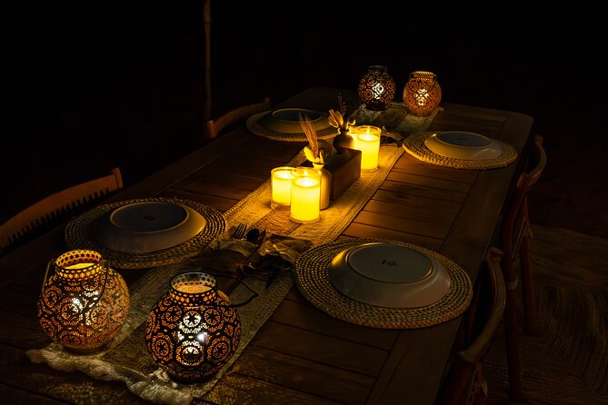 Private Dinner in the dunes in the Mleiha National Park - The private three-course Arabic BBQ dinner