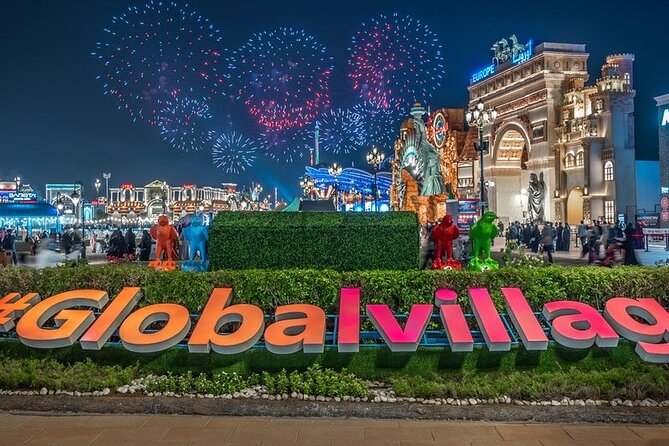 Private Half-Day Tour in Dubai Miracle Garden and Global Village - Two Dubai Attractions, One Afternoon
