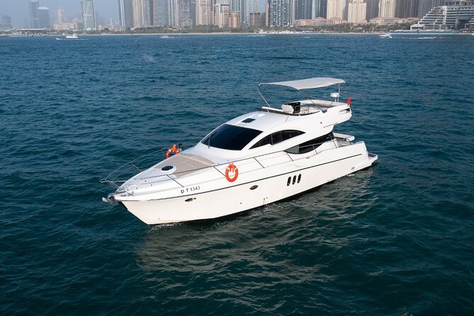 Private Yacht Cruising Rental from Dubai Marina - Palm Jumeirah and Atlantis by yacht