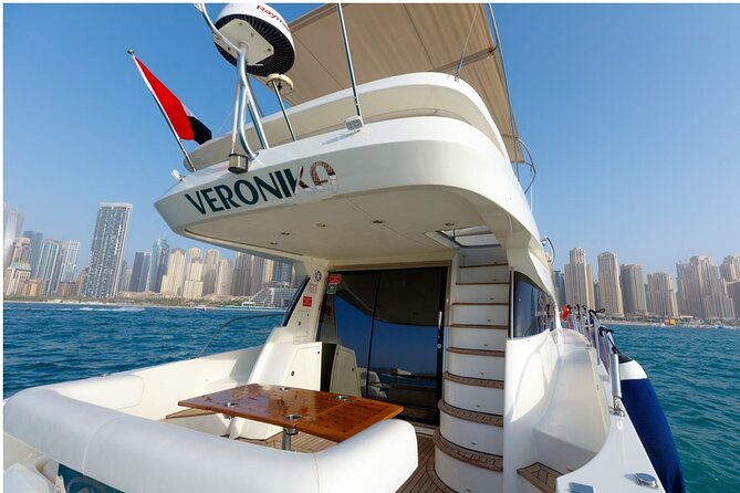 Private Yacht Cruising Rental from Dubai Marina - Life aboard the yacht