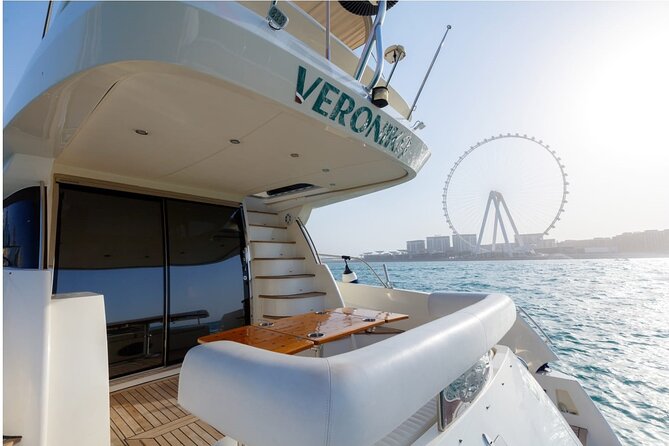 Private Yacht Cruising Rental from Dubai Marina - How the $450 price works for your group