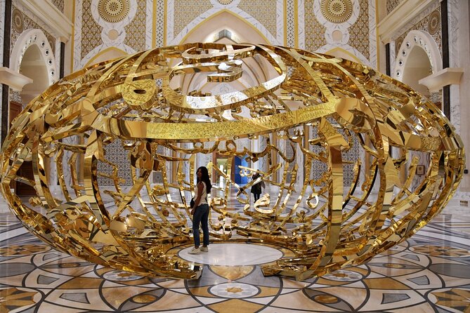 Qasr Al Watan Presidential Palace Abu Dhabi Ticket - Exploring halls, exhibitions, and the library