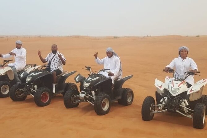Quad Bike Dubai Desert Safari with BBQ Dinner Sandboard and Show - What the Lahbab stop does well, and where it falls short