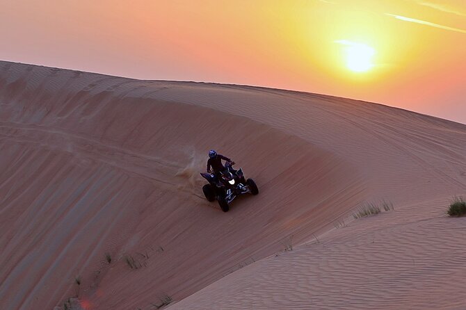 Quad Bike Tour Abu Dhbai - Riding into Sweihan at 5:30 am