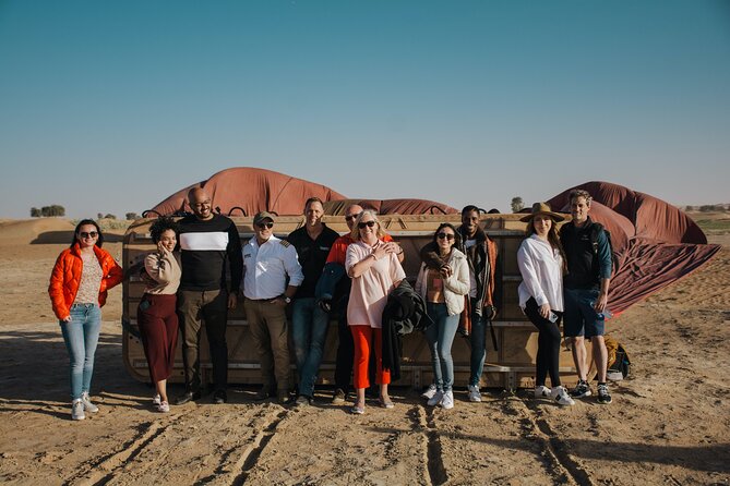RAK Hot Air Balloon Flight - Wildlife, dunes, and the changing morning light