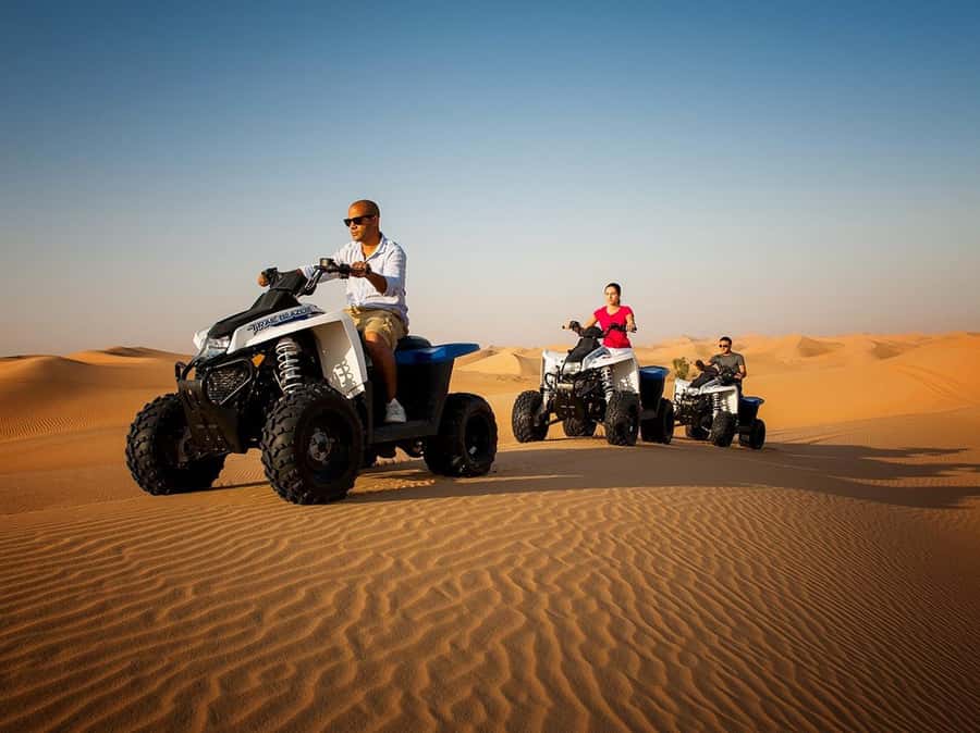 Ras Al Khaimah: Guided Quad Bike Tour - Red Dunes and a Simple Quad Bike Start