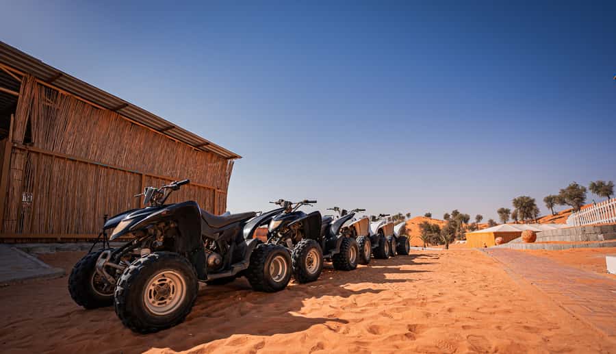 Ras Al Khaimah: Guided Quad Bike Tour - Sandboarding and Camel Riding at the Bedouin Oasis
