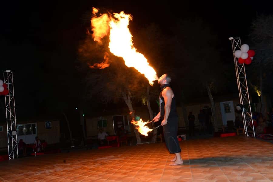 Ras Al Khaimah: Half-Day Desert Safari with Dinner - Camp activities: sand boarding, camels, and henna