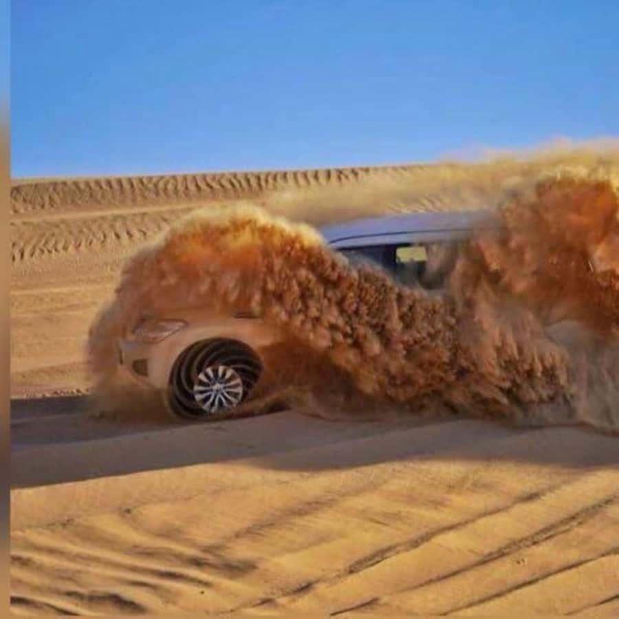 Ras Al Khaimah: Half-Day Desert Safari with Dinner - 4WD dune bashing and desert photo stops