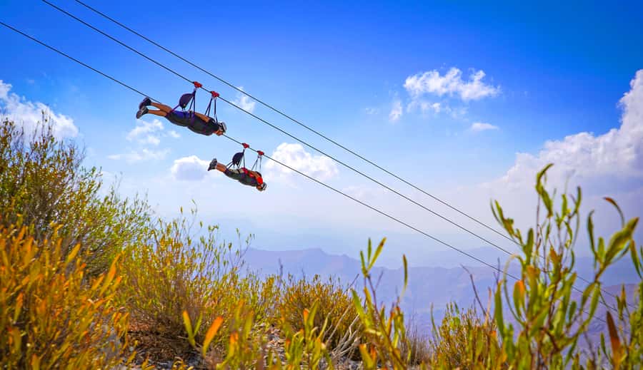 Ras al Khaimah: Jais Flight - World's Longest Zipline Ticket - The Jais Flight is about speed, height, and scale