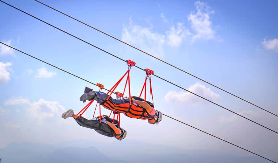 Ras al Khaimah: Jais Flight - World's Longest Zipline Ticket - Safety gear and the briefing before takeoff