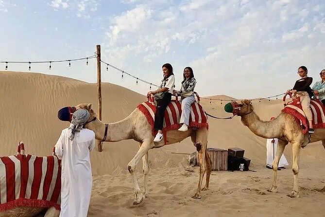 Red Desert Safari With Camel Ride & Sand Skiing - From Dubai’s towers to the red dunes