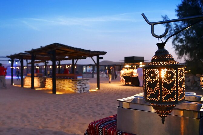 Red Desert Safari With Camel Ride & Sand Skiing - Three hours at a traditional desert camp