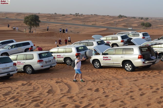 Red Dune evening Desert Safari With BBQ dinner and Camel ride - The camp packs many traditions into one stop