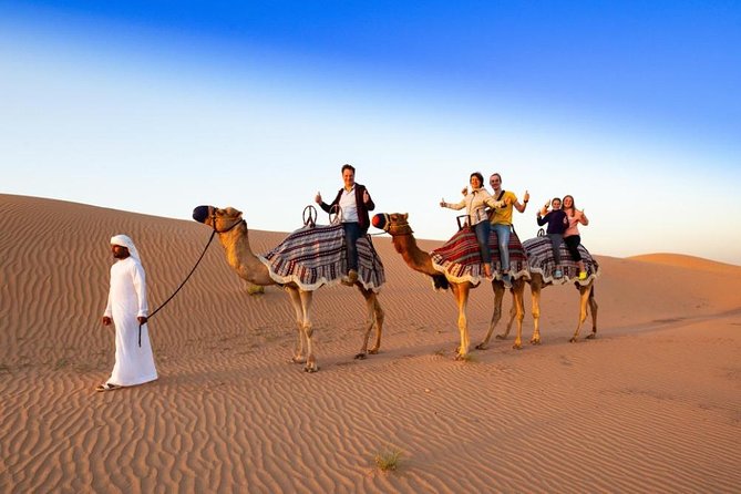 Red Dunes Desert Safari with 4x4 Pick up & Drop, Camel ride, BBQ and Live shows - Red Dunes Before Sunset