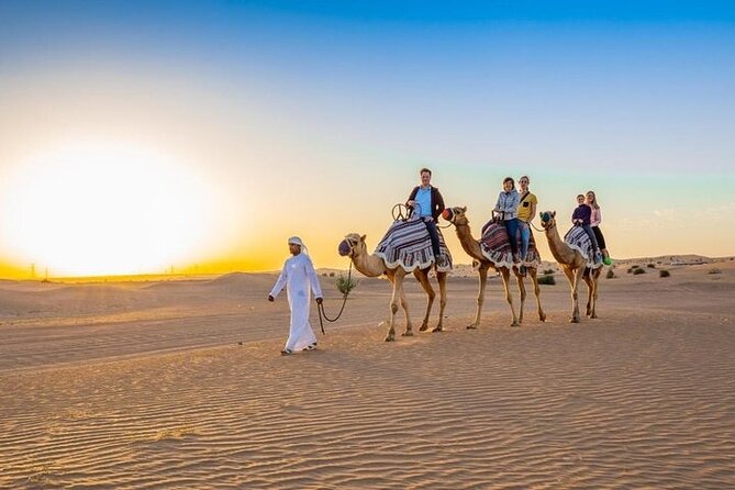 Red Dunes Desert Safari with 4x4 Pick up & Drop, Camel ride, BBQ and Live shows - Is $32.75 Good Value?