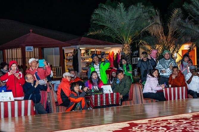 Red Dunes Desert Safari with 4x4 Pick up & Drop, Camel ride, BBQ and Live shows - Timing, Transport, and Group Size