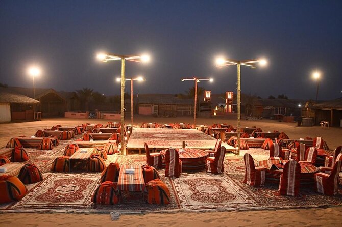 Red Dunes Desert Safari with BBQ Dinner - Tea, coffee, and a short camel ride