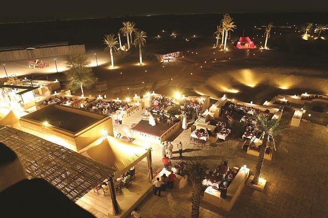 Sahara Arabian Desert Dinner Experience with Transport from Dubai - Camel ride, Arabic coffee and a gentle start