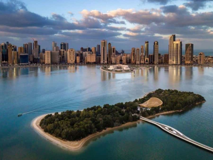 Sharjah: Al Noor Island and Butterfly House Entry Ticket - Café Access, With Food and Drinks Extra