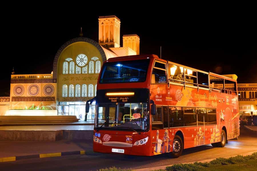 Sharjah: City Sightseeing Hop-On Hop-Off Bus Tour - King Faisal Road and the final part of the loop