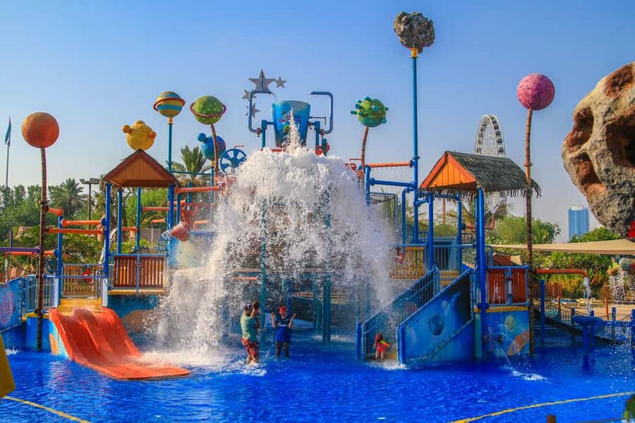 Sharjah: Pearls Kingdom Water Park Entry Ticket - More than 30 rides for different ages