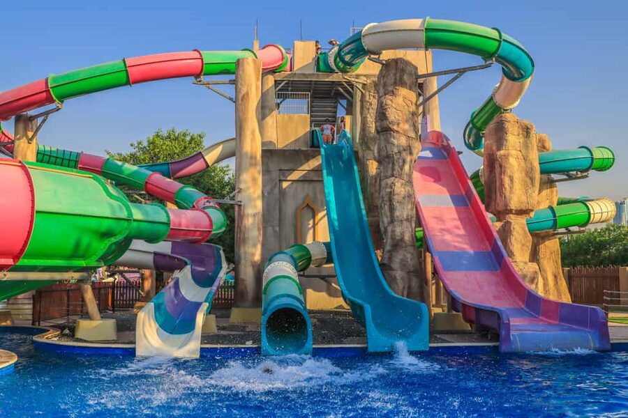Sharjah: Pearls Kingdom Water Park Entry Ticket - The Pearls Kingdom theme and park layout