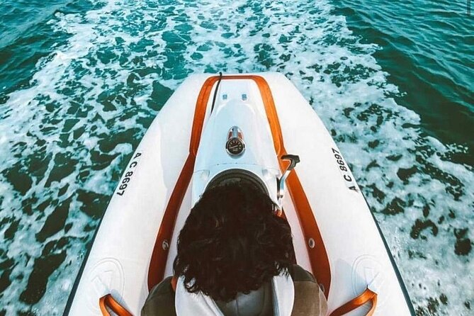 Small-Group Self-Drive Speedboat Tour in Yas Island Mangroves - Steering out from the marina around Yas Island