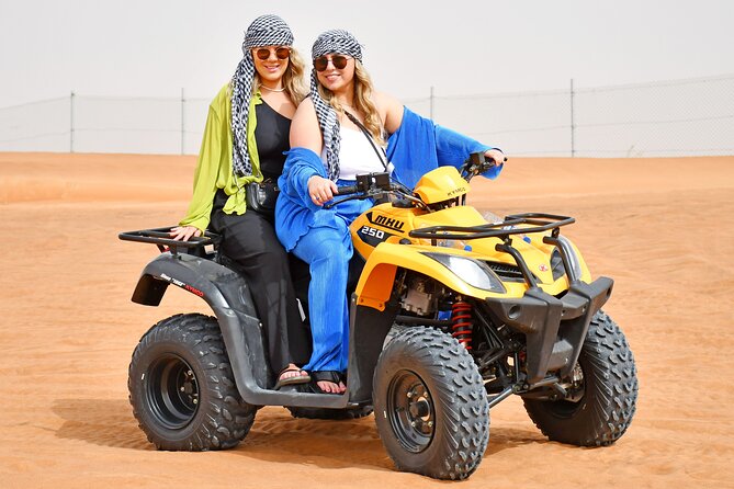 Sunset Desert Safari Quad bike Camel ride Sand Board & BBQ Dinner - How the $70 price compares in practical terms