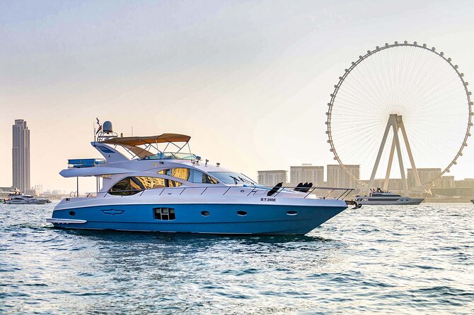 Sunset escape on Bluemoon 64ft from Dubai Marina to Atlantis - Who will enjoy Bluemoon most
