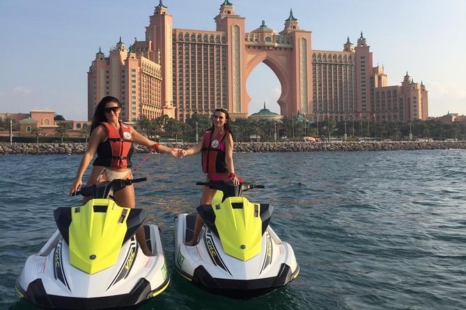 The Best Jet Ski in Dubai - 2 Hours Burj Al Arab - Dubai Marina - Atlantis Tour - Along the Dubai Marina shoreline