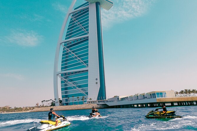 The Best Jet Ski in Dubai - 30 Minutes Burj Al Arab Tour - Riding toward Burj Al Arab