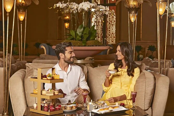 The Emirates Palace Private Afternoon Tea Experience Abu Dhabi - Palace gardens, bees, and dates on the tea table