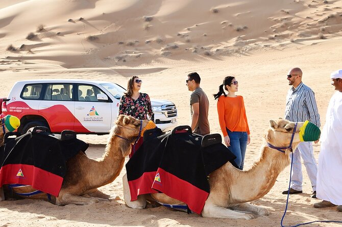 Thrilling Desert Safari Dubai Adventure with Sand Boarding and Barbecue Dinner - Quad biking is an extra, not part of the $43 price