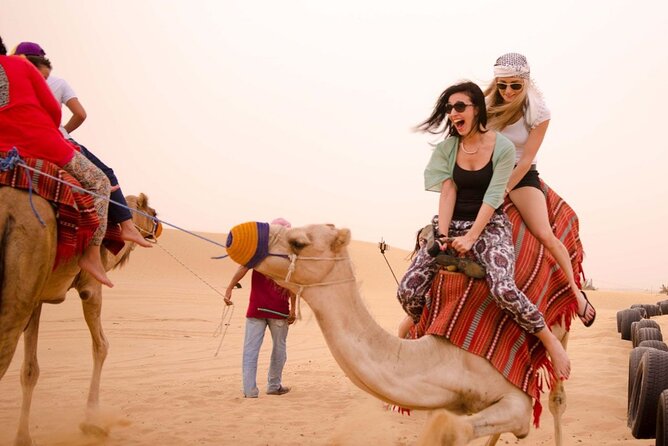 Thrilling Desert Safari Dubai Adventure with Sand Boarding and Barbecue Dinner - The afternoon pickup and ride into the desert