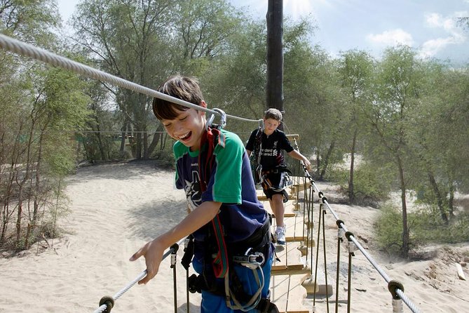 Up to 4 Hour Admission on our Ziplines and Ropes Courses. - Safety, equipment, and physical demands