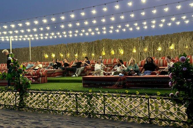 VIP Desert Safari Abu Dhabi with Private Seating Area - A dedicated guide can shape the evening