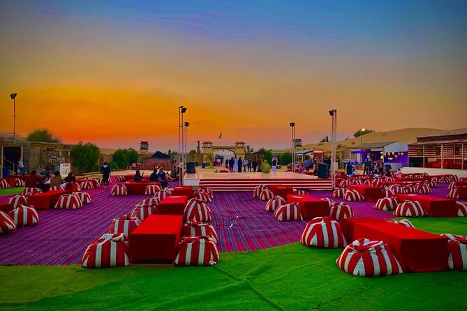 Vip Desert Safari Dubai with Camel Riding BBQ Dinner & Live Shows - Thirty minutes of dune bashing and a sunset photo stop
