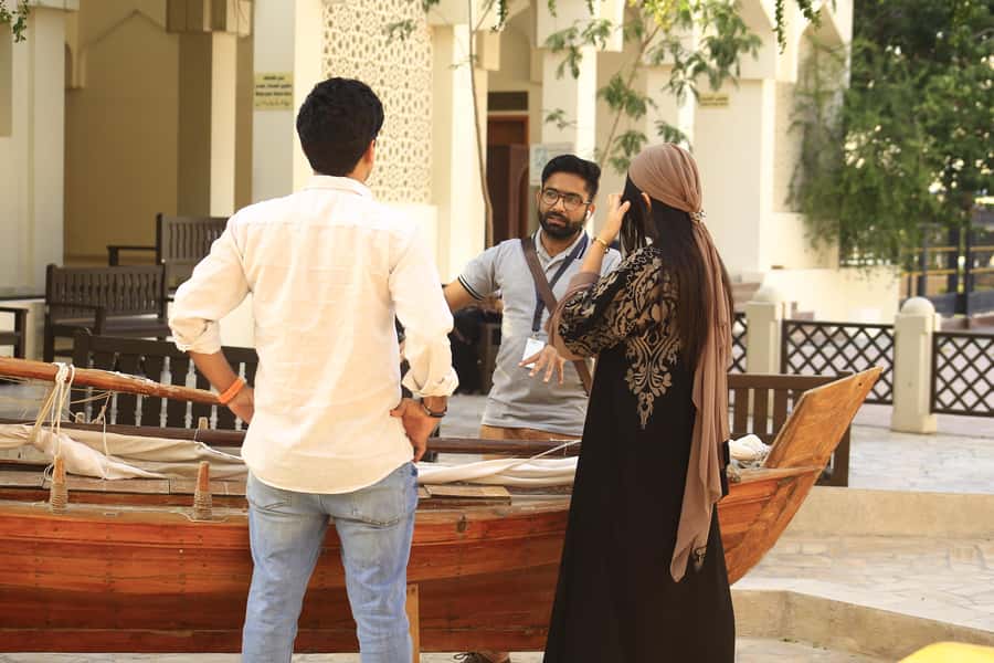 Walking Tour in Dubai. Souks, museums, Local Food Testing - Starting at Sharaf DG and reaching Al Seef