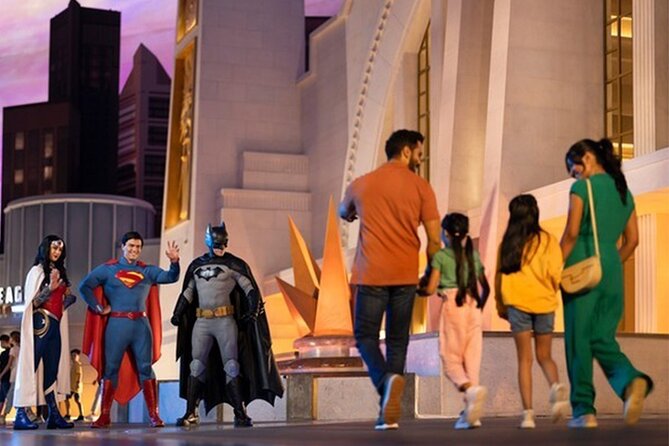 Warner Bros. World Abu Dhabi with Options - Scooby-Doo and Tom and Jerry suit mixed-age groups