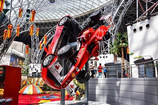Yas island abu dhabi 1/2/3 park admission tickets - Ferrari World is all about speed, but not only speed