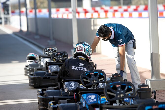 Yas Kartzone - Night sessions and the Yas Marina setting