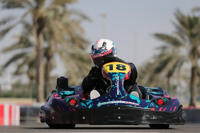 Yas Kartzone - Signing in, gearing up, and hearing the rules